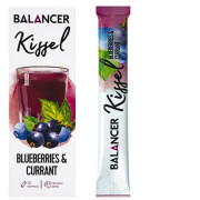 КИСЕЛЬ BALANCER СО ВКУСОМ «ЧЕРНИКА-СМОРОДИНА», 10 стиков по 8 г