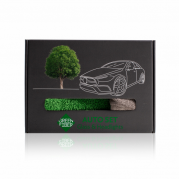 НАБОР ДЛЯ УХОДА ЗА СТЕКЛОМ И ФАРАМИ  GREEN FIBER AVTO SET Glass & Headlights