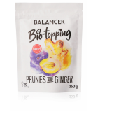 КОМПЛЕКС КЛЕТЧАТКИ BALANCER BIO-TOPPING «ЧЕРНОСЛИВ & ИМБИРЬ», 150 г