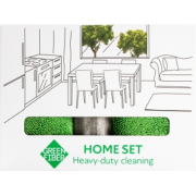 НАБОР ДЛЯ ЧИСТКИ СЛОЖНЫХ ЗАГРЯЗНЕНИЙ GREEN FIBER НОМЕ SЕТ Неаvy-duty cleaning