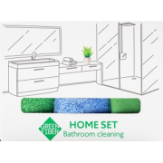 НАБОР ДЛЯ УБОРКИ ВАННОЙ GREEN FIBER НОМЕ SЕТ Bathroom cleaning