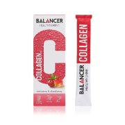 НАПИТОК BALANCER COLLAGEN со вкусом «КЛЮКВА-МОРОШКА», 10 стиков по 10,5 г
