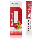 НАПИТОК BALANCER DRAIN MAXI со вкусом «ВИШНЯ-МЯТА», 10 стиков по 8,2 г