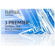 ЧАЙНЫЙ НАПИТОК TEAVITALL EXPRESS PREMIER, 30 фильтр-пакетов Мужская сила