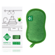 ГУБКА ДЛЯ МЫТЬЯ ПОСУДЫ GREN FIBER НОМЕ S15, 15,5 * 9 см